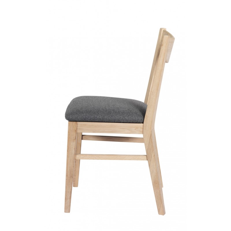 RO Dyla Dining Chair White Pigmented/Ash